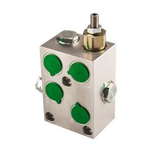 Custom Hydraulic Manifold Block with 5-axis CNC Machining for Precision Fluid