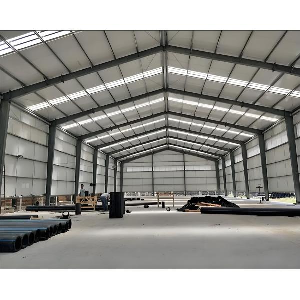 Quality 1000 Square Meter Prefabricated Ready Made Steel Structure Warehouse Building for Food Factory wholesale