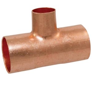 Copper Nickel Butt Weld Equal Tee Fitting ASTM B366 ANSI B16.9 1/2" To 24"
