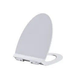 White U-Shaped Toilet Seat Sustainable And Comfortable For Optimal Hip Curve Fit