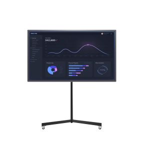 Cheap 55-inch/65-inch Floor-Mounted Smart Interactive Whiteboard System with Mobile Teaching Cart for sale