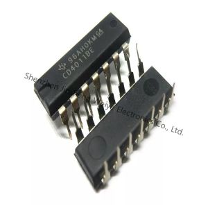 Cheap CD4011BE Programmable Integrated Circuit Logic Gate Quad 2-Input for sale