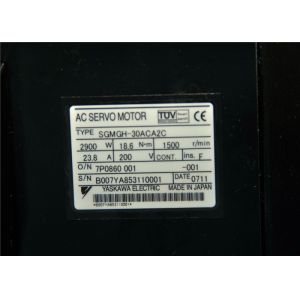 YASKAWA Small Powerful Servo Motors SGMGH-30ACA2C For Transfer Machine