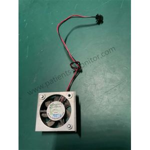 China Edan F6 Fetal Monitor Fan RDL4010B 12V 0.06A Silver Color With Cable Good Condition Spare Parts on sale