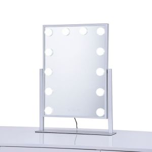Cheap OEM Durable Dressing Room Illuminated Cosmetic Beauty Vanity Mirror with LED Lights for sale