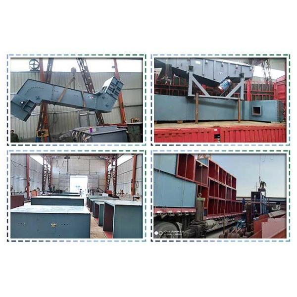 Iron Powder Enclosed Belt Conveyor High Temperature Resistance Avoid Intermitten