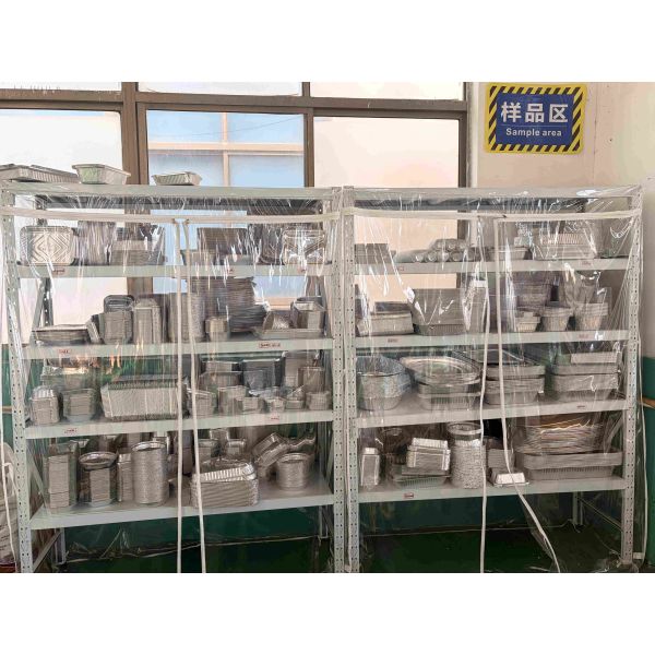 Aluminum Foil Food Tray Machine Microwavable Disposable Food Storage Nontoxic