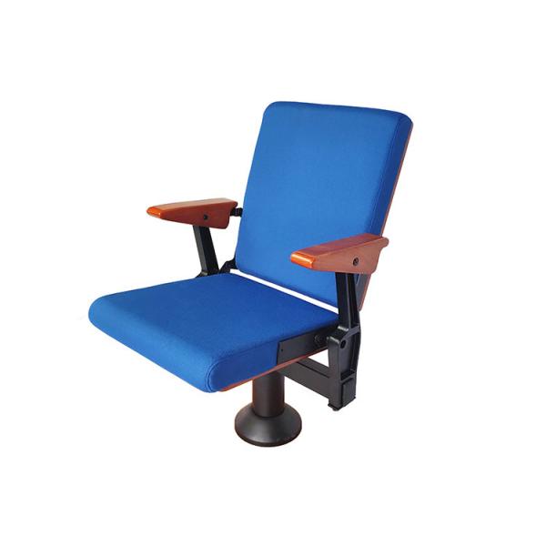 Quality Solf Auditorium Folding Padded Seat Upholstery Lecture Hall Fixed Seating wholesale