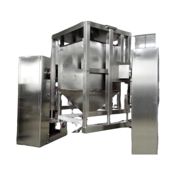 Quality 800L Aseptic Mixing Machine IBC Lifting Post Bin Blender Liquid Powder Mixer Equipment wholesale