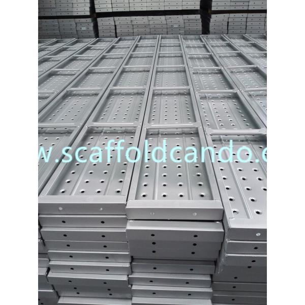 High loading capacity galvanized scaffolding steel plank steel board 240mmW,