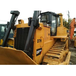 Good Working Second Hand Bulldozer , Caterpillar D7H Used Cat Dozers