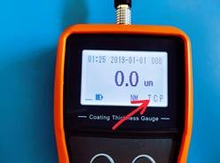 Tin Plating On Copper Galvanized Layer Multifunction Coating Thickness Gauge