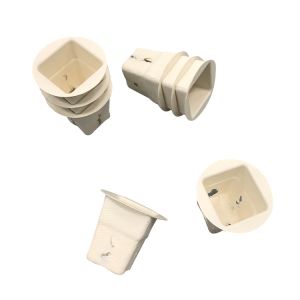 Inner Sugarcane Pulp Packaging Disposable Environmental Friendly Multiusage