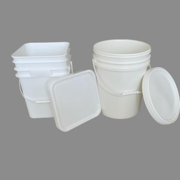 Square Bucket with GAP/ISO/FDA Certificate and Square Shape