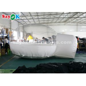 Dome Inflatable Tent Outside White Inflatable Air Tent Transparent For Camping /
