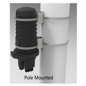 1 Time FTTH 576 core 3M 1IN-4OUT Outdoor Waterproof IP68 Dome Closure for Fiber