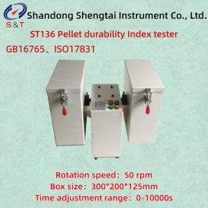 Feed Pellet Pulverization Rate Tester ST136 2 Rotating Boxes Usage Time 10