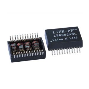TG1G-S012NZRL SMD Transformer LP6062ANL Single Port 24Pins Gigabit Ethernet