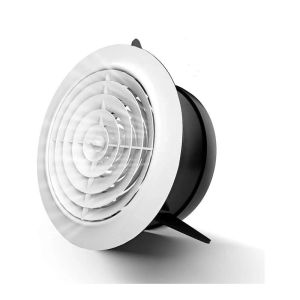 China OEM Air Vent Round Ceiling Diffuser Cover Universal Fit Air Vent Grid Cover Easy To Install Modern Design on sale