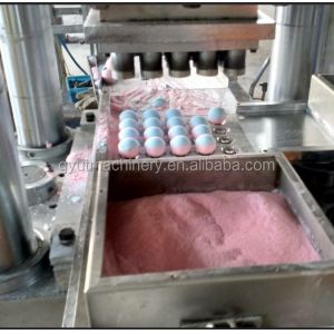 1300piece/h Multi press Manual bath bomb Making Machine with Automatic Operation