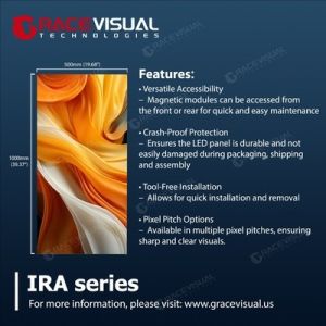 IRA Series P3.9 Professional Rental LED Display System Premium Indoor Solution