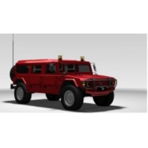 Hand Control Transport Semi Trailer Emergency Control Vehicle Six In - Line