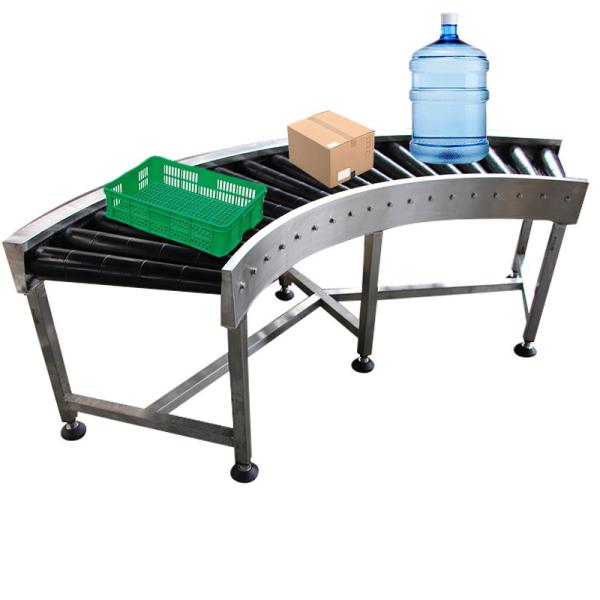 Quality Assembled Line Roller Table Conveyor Gravity Belt Roller Conveyor System For Boxes Bags Trays Transmission wholesale