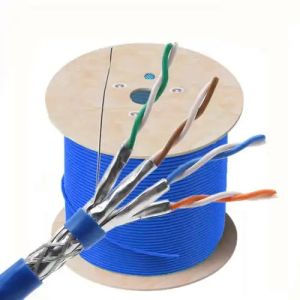 Wholesale Bulk SFTP CAT6A PVC Cable 550MHz 23AWG Copper High-Speed Secure