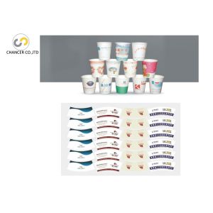 2 colors paper cup aluminium foil paper bag flexo printing machine