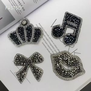 Custom Embroidered Patches Embroidery Custom Rhinestone Patches Sew On Custom