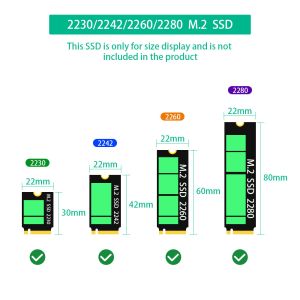 New Version 2 In 1 Combo M.2(NGFF) NVMe SSDSATA-Bus SSD To SFF-8654 And SATA