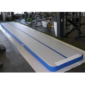 Customized Air Track Gymnastics Mat , Inflatable Air Tumble Track With Repair