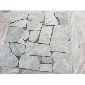 Green Quartzite Random Flagstone,Crazy Stone,Irregular Flagstones,Landscaping