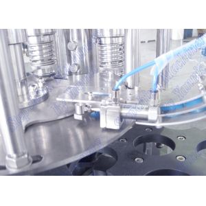 7000BPH PET Bottle Filling Machine Gravity Filling With Magnetic Capping