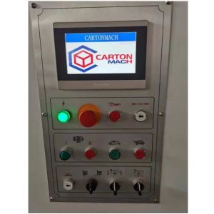 Pizza Packing Cardboard Box Making Machine Printer Die Cut Computerized