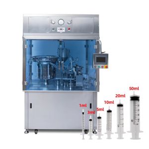 Cheap Automatic Plastic Syringe Filling Machine with CE Certification for sale
