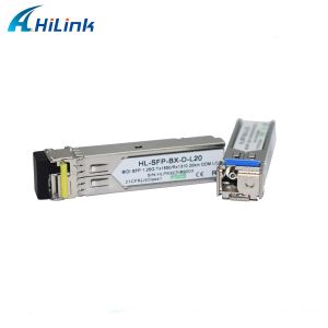 Hilink HW Compatible SFP Fiber Optic Module 1.25G SFP BIDI 20km LC Connector