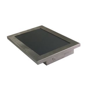 Smooth Round Stainless Steel Panel PC 12 Inch Industrial Widescreen WIFI Support