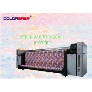 China SAER 3.2m Digital Fabric Printer with 8 Epson Heads CMYK on sale