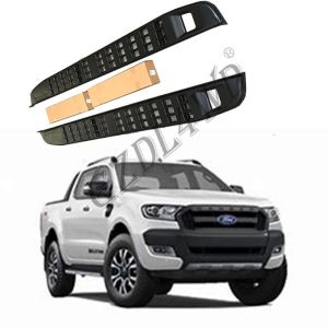 Hollow - Carved Auto Side Steps Steel Ford Ranger T6 T7 T8 201-2019