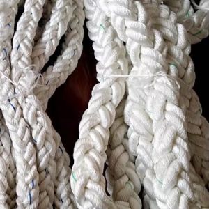 8-Ply Polyester Mooring Rope Easy to Splice Floats in Water for Commercial