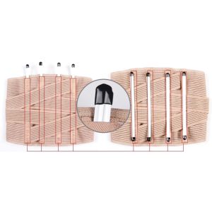 Gray Strong Restraint Lower Lumbar Support Belt Alpine Snow Logo Custom Size