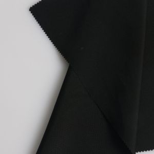Preshrunk jacquard recycled poly diamond fabric 100% polyester is used for