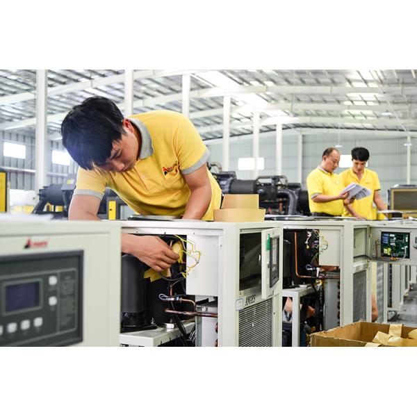 40Tr Air Cooled Portable Water Chiller modular chiller 40 Ton Air Cooled Modular Chiller System hvac cool water chiller