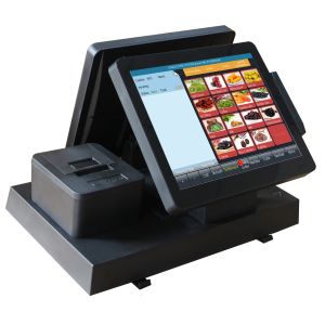 420mm Cash Drawer Cash Register with 14'' HD Main Display and Optional 2nd