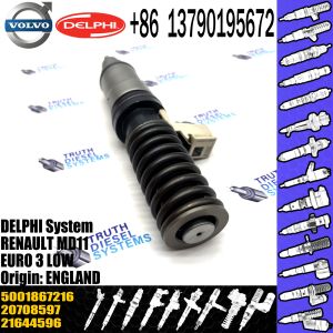 Common Rail Diesel Fuel Injector 21582094 BEBE4D04001 5001867216 for MD11 EURO 3