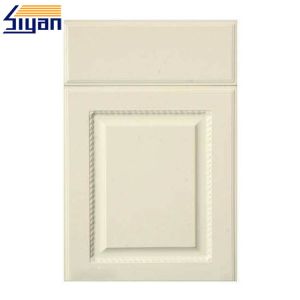 China Custom Size White Wood MDF Kitchen Cabinet Doors Styles Diy Design on sale