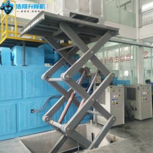 Cheap ODM Industrial Electric Fixed Scissor Lift Platform Forklift Container Cargo Loading for sale