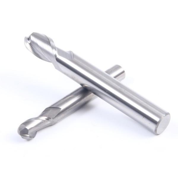 Quality Tungsten Carbide WF25 Ball Nose Milling Cutter 2 Flutes wholesale