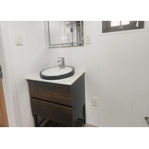 Prefabricated Modular Home Tiny Home On Wheels With Light Steel Frame